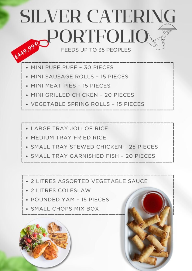 Silver Catering Portfolio